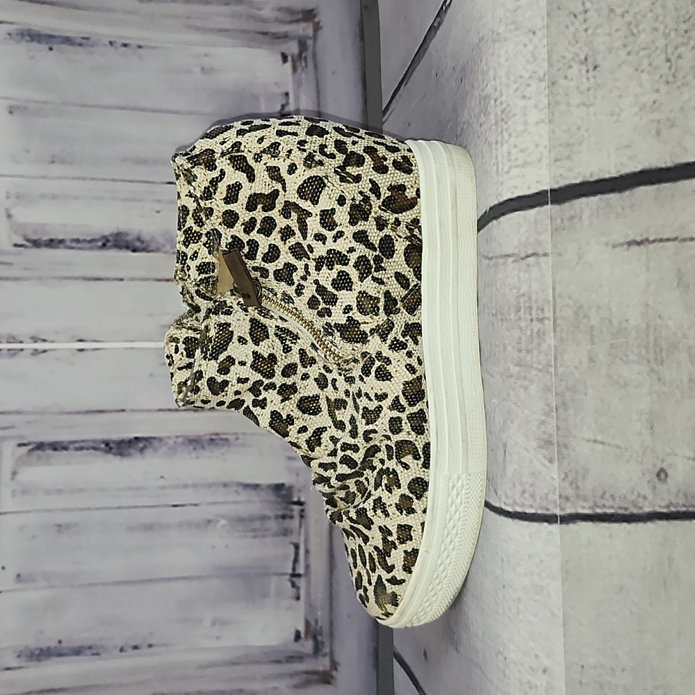 Not Rated Animal Print Wedge Sneakers